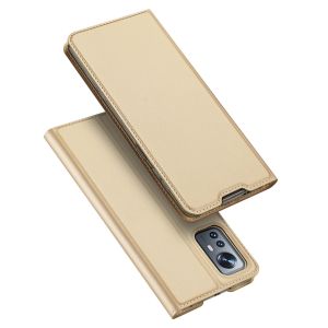 Dux Ducis Slim TPU Klapphülle für das Xiaomi 12 Lite - Gold
