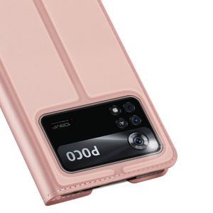 Dux Ducis Slim TPU Klapphülle für das Xiaomi Poco X4 Pro 5G - Rose Gold
