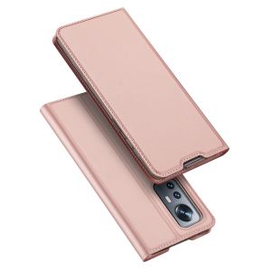 Dux Ducis Slim TPU Klapphülle für das Xiaomi 12 / 12X - Rose Gold