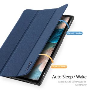 Dux Ducis Domo Klapphülle für das Samsung Galaxy Tab A8 - Blau