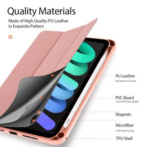 Dux Ducis Domo Klapphülle für das iPad Mini 6 (2021) - Rosa