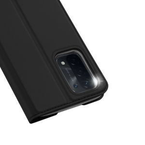 Dux Ducis Slim TPU Klapphülle für das Oppo A74 (5G) / A54 (5G) - Schwarz