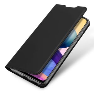 Dux Ducis Slim TPU Klapphülle für Xiaomi Redmi Note 10 (5G) - Schwarz