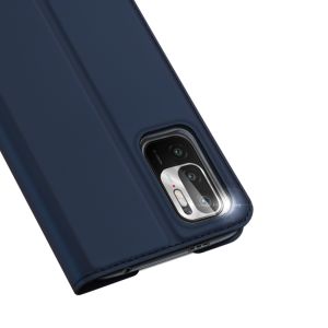Dux Ducis Slim TPU Klapphülle für Xiaomi Redmi Note 10 (5G) - Dunkelblau