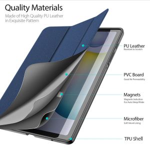 Dux Ducis Domo Klapphülle für das Samsung Galaxy Tab S6 Lite / Tab S6 Lite (2022) - Blau