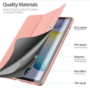 Dux Ducis Domo Klapphülle für das Samsung Galaxy Tab S6 Lite / Tab S6 Lite (2022) - Rosa