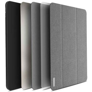 Dux Ducis Domo Klapphülle für das iPad 6 (2018) 10.2 Zoll / iPad 5 (2017) 10.2 Zoll - Grau