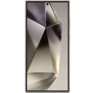 Samsung Original Hülle aus veganem Leder für das Galaxy S24 Ultra - Taupe