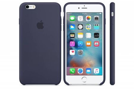 Apple Silikon-Case für das iPhone 6(s) Plus - Blau