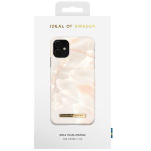 iDeal of Sweden Fashion Back Case für das iPhone 11 - Rose Pearl Marble