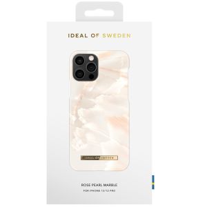 iDeal of Sweden Fashion Back Case für das iPhone 12 (Pro) - Rose Pearl Marble