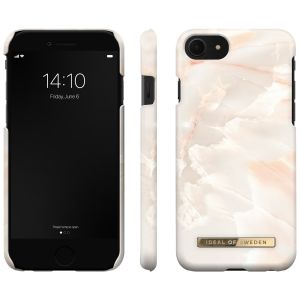 iDeal of Sweden Fashion Back Case für das iPhone SE (2022 / 2020) / 8 / 7 / 6(s) - Rose Pearl Marble
