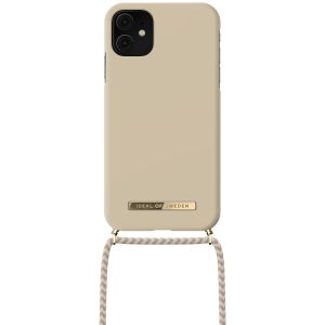 iDeal of Sweden Ordinary Necklace Case für das iPhone 11 - Creme Beige