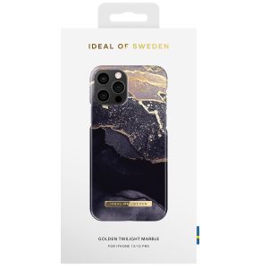 iDeal of Sweden Fashion Back Case für das iPhone 12 (Pro) - Golden Twilight Marble
