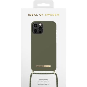 iDeal of Sweden Ordinary Necklace Case für das iPhone 12 Pro Max - Cool Khaki