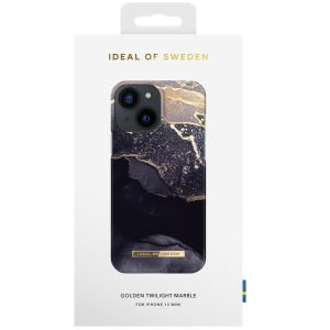 iDeal of Sweden Fashion Back Case für das iPhone 13 Mini - Golden Twilight Marble