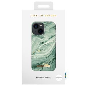 iDeal of Sweden Fashion Back Case für das iPhone 13 Mini - Mint Swirl Marble