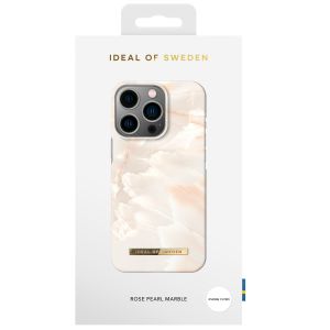 iDeal of Sweden Fashion Back Case für das iPhone 13 Pro - Rose Pearl Marble