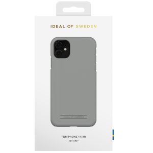 iDeal of Sweden Seamless Case Back Cover für das iPhone 11 - Ash Grey
