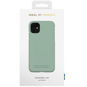 iDeal of Sweden Seamless Case Back Cover für das iPhone 11 - Sage Green
