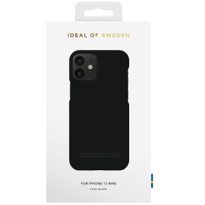 iDeal of Sweden Seamless Case Back Cover für das iPhone 12 Mini - Coal Black