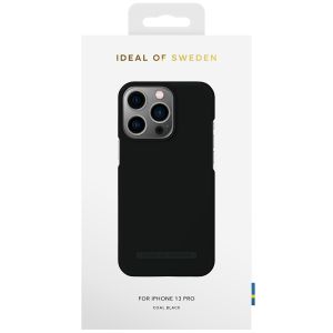 iDeal of Sweden Seamless Case Back Cover für das iPhone 13 Pro - Coal Black