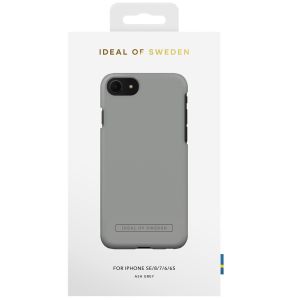 iDeal of Sweden Seamless Case Back Cover für das iPhone SE (2022 / 2020) / 8 / 7 / 6(s) - Ash Grey