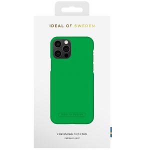 iDeal of Sweden Seamless Case Back Cover für das iPhone 12 (Pro) - Emerald Buzz