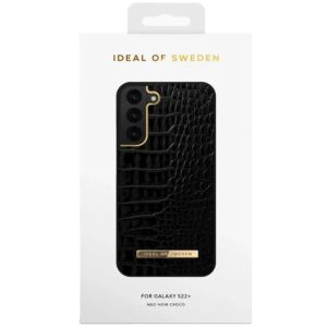iDeal of Sweden Atelier Backcover für das Samsung Galaxy S22 Plus - Neo Noir Croco