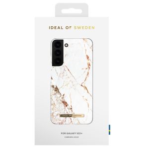 iDeal of Sweden Fashion Back Case für das Samsung Galaxy S22 Plus - Carrara Gold