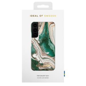 iDeal of Sweden Fashion Back Case für das Samsung Galaxy S22 Plus - Golden Jade Marble