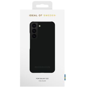 iDeal of Sweden Seamless Case Back Cover für das Samsung Galaxy S22 - Coal Black