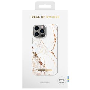 iDeal of Sweden Fashion Backcover für das iPhone 14 Pro Max - Carrara Gold
