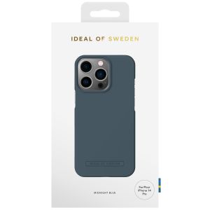 iDeal of Sweden Seamless Case Back Cover für das iPhone 14 Pro - Midnight Blue