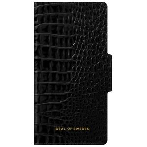 iDeal of Sweden Atelier Wallet für das Samsung Galaxy S23 Plus - Neo Noir Croco