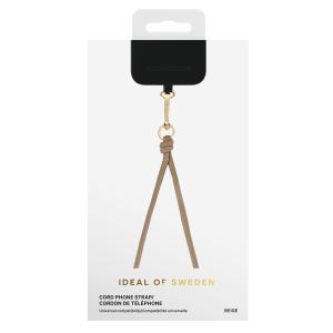 iDeal of Sweden ﻿Cord Phone Strap Universal - Telefonkordel - Universal - Beige
