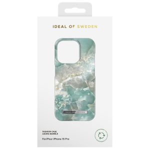 iDeal of Sweden Fashion Back Case für das iPhone 15 Pro - Azura Marble
