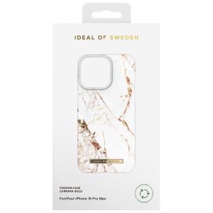 iDeal of Sweden Fashion Back Case für das iPhone 15 Pro Max - Carrara Gold