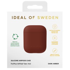 iDeal of Sweden Silicone Case für das Apple AirPods 1 / 2 - Dark Amber