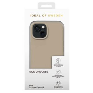 iDeal of Sweden Silikon Case für das iPhone 15 - Beige