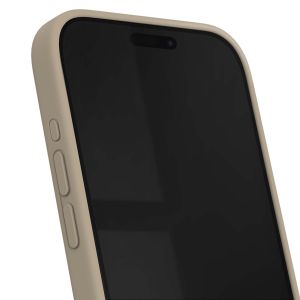 iDeal of Sweden Silikon Case für das iPhone 15 Pro - Beige