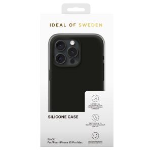 iDeal of Sweden Silikon Case für das iPhone 15 Pro Max - Black