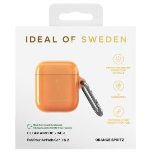 iDeal of Sweden Clear Case für das Apple AirPods 1 / 2 - Orange Spritz