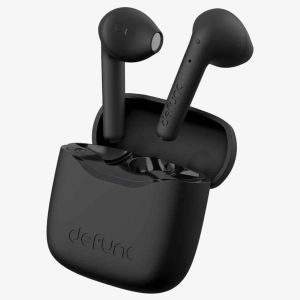 Defunc True Lite Earbuds - In-Ear Kopfhörer - Bluetooth Kopfhörer - Mit Rauschunterdrückungsfunktion - Black
