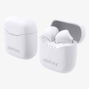 Defunc True Lite Earbuds - In-Ear Kopfhörer - Bluetooth Kopfhörer - Mit Rauschunterdrückungsfunktion - White