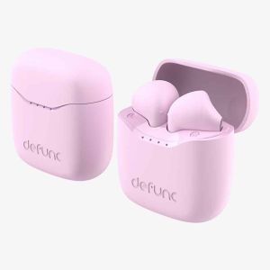Defunc True Lite Earbuds - In-Ear Kopfhörer - Bluetooth Kopfhörer - Mit Rauschunterdrückungsfunktion - Pink