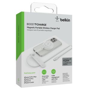 Belkin ﻿Boost↑Charge™ Magnetisches Tragbares Drahtloses Lade-Pad MagSafe - Weiß