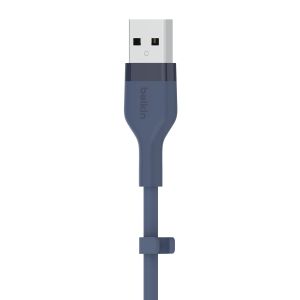 Belkin Boost↑Charge™ USB-A- auf Lightning-Kabel aus Silikon - 1 Meter - Blau