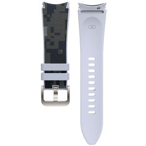 Samsung Original #tide® Collection Armband für die Samsung Galaxy Watch 4 / 5 / 6 - 20 mm - M/L - Camo Grau