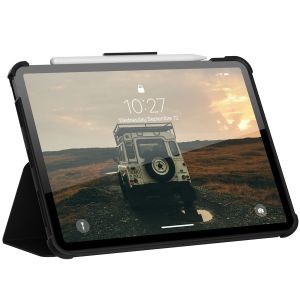 UAG Plyo Hard Case für das iPad Air 5 (2022) / Air 4 (2020) / Pro 11 (2020 / 2018) - Schwarz / Ice